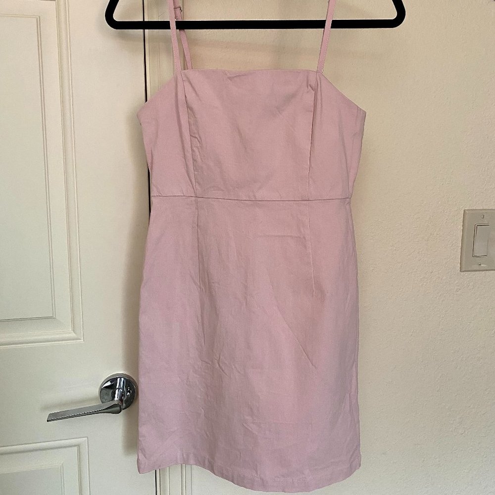 Forever 21 Spaghetti Strap Light Pink Dress (M)